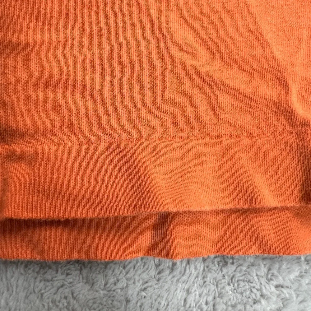Polo Ralph Lauren Pony Logo T-Shirt Mens 2XL Orange Short Sleeve Crewneck Tee